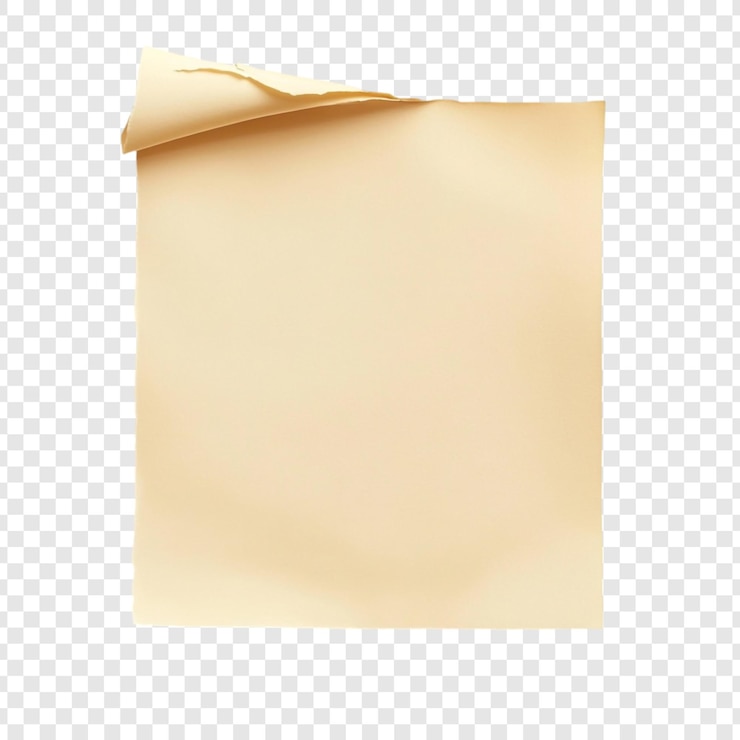 PSD grátis papel envelhecido, textura em branco, folha de notas vintage