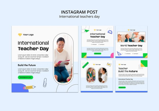 Postagem no instagram do dia internacional dos professores