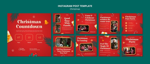 postagens do instagram de férias de natal