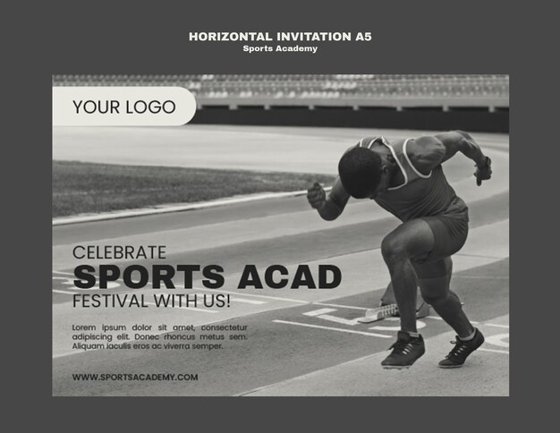 Projeto de modelo de academia de esportes