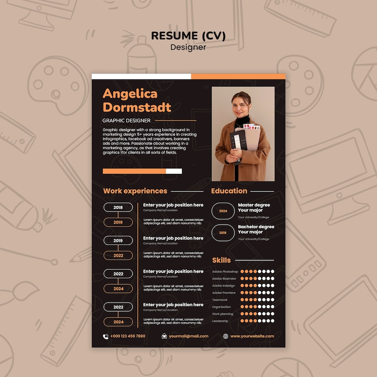 PSD grátis projeto de modelo de designer
