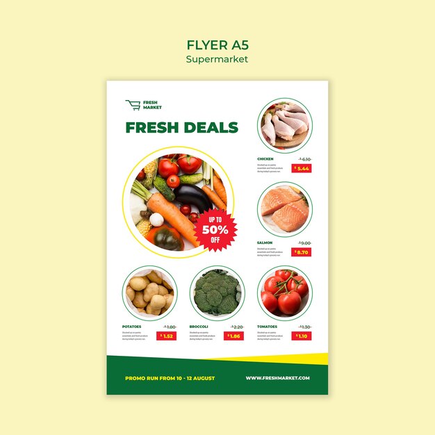 Projeto de modelo de supermercado