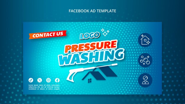 Projeto do modelo de lavagem sob pressão