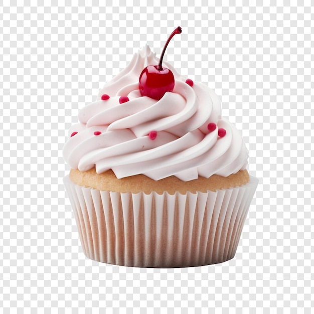 Recém cupcake png isolado em fundo transparente