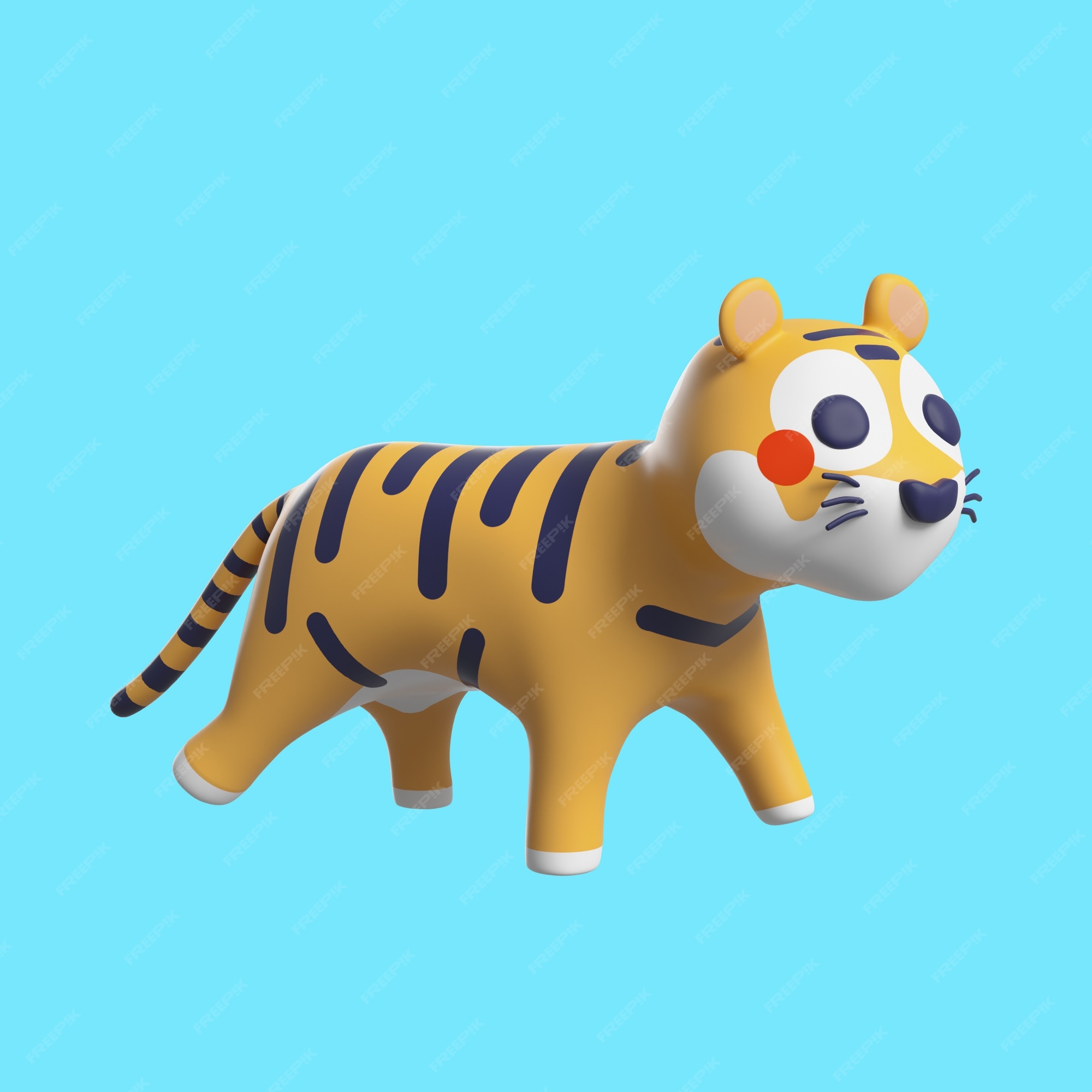 PSD Tigre 3d, 1.000+ modelos PSD grátis de alta qualidade para