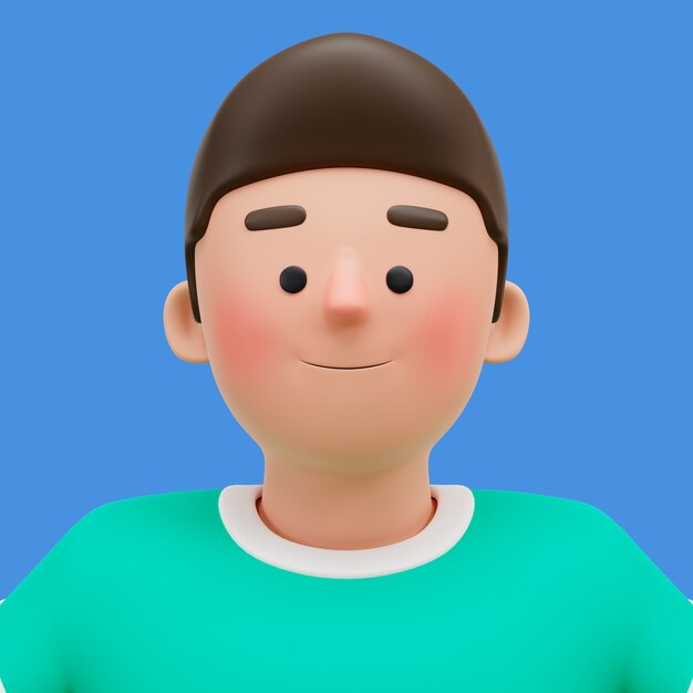 Renderização 3D de avatar