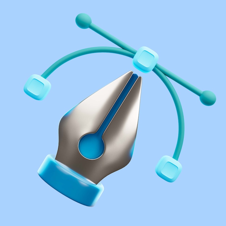 PSD grátis renderização 3d de um elemento de design gráfico