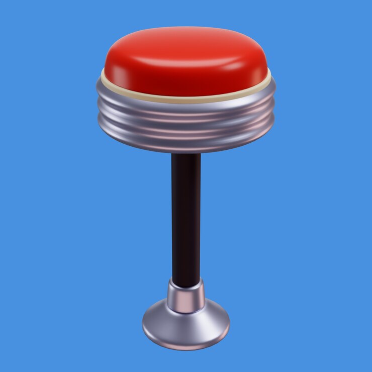PSD grátis renderização 3d de um item de restaurante