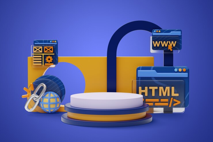PSD grátis renderização 3d do fundo do pódio de vendas da interface