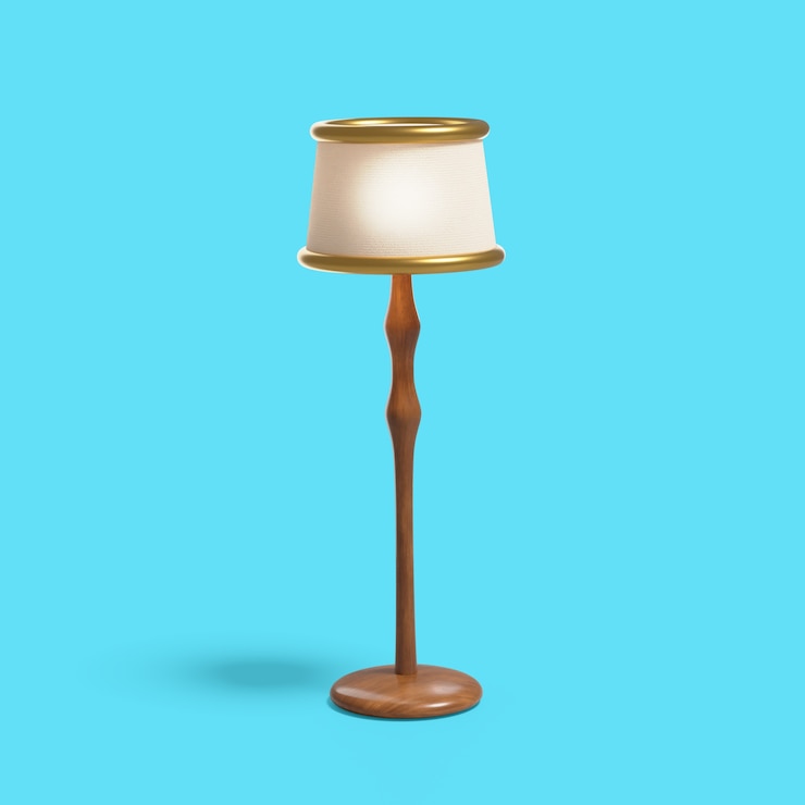 PSD grátis renderização 3d do ícone de móveis