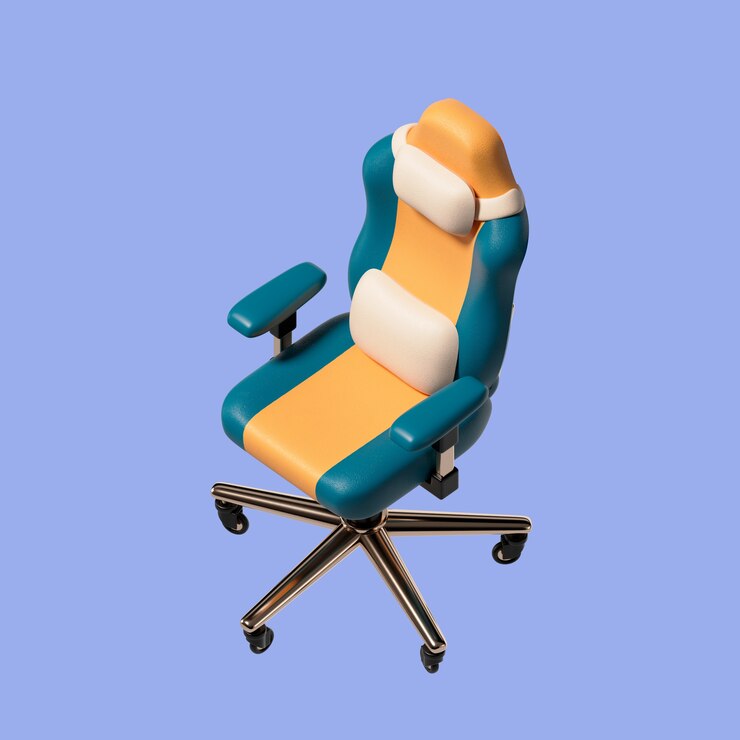 PSD grátis renderização 3d do ícone de móveis