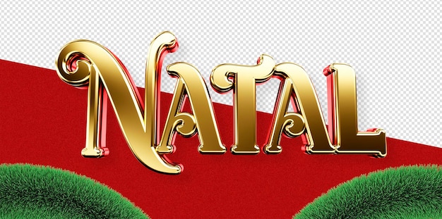 Design PNG E SVG De Feliz Natal Letras Portuguesas Para Camisetas