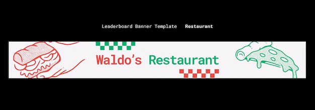 PSD grátis restaurant template design