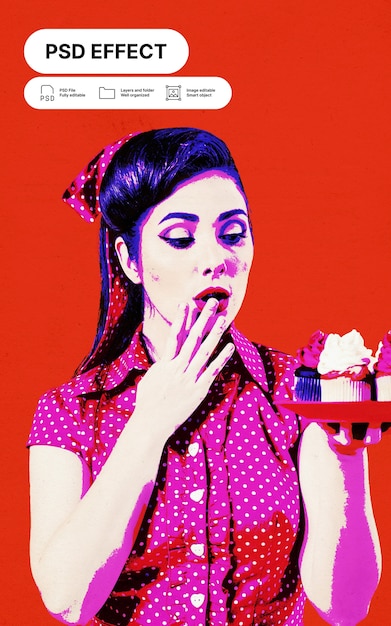 Retrato de arte pop