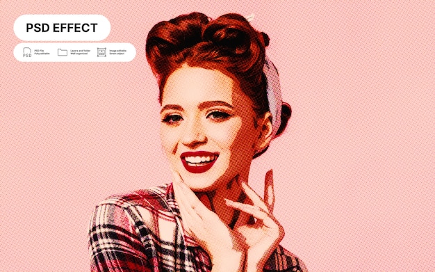 Retrato de arte pop