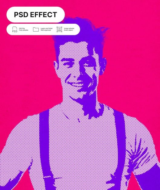 Retrato de arte pop