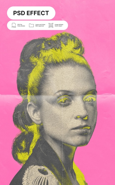 Retrato de arte pop