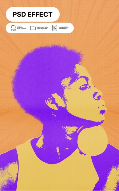 Retrato de arte pop