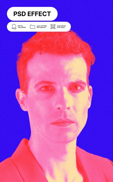 Retrato de arte pop