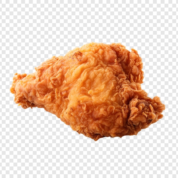 Saboroso frango frito png isolado em fundo transparente