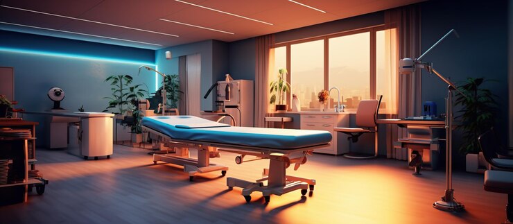 PSD grátis sala para fisioterapia generative ai
