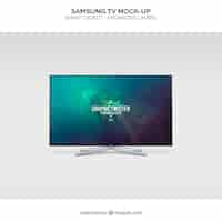 PSD grátis samsung tv mockup