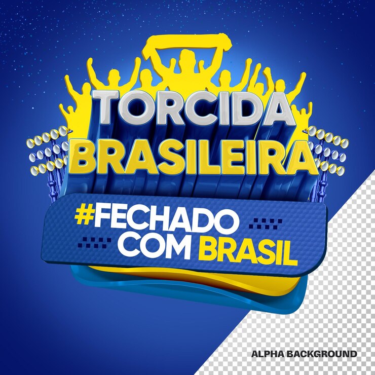 PSD grátis selo comemorativo da copa do mundo 3d