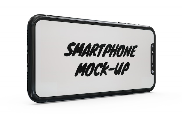 Smartphone mock-up isolado