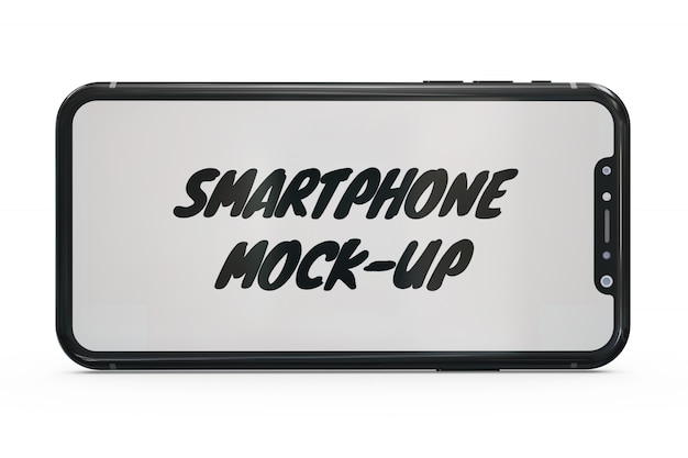 Smartphone mock-up isolado