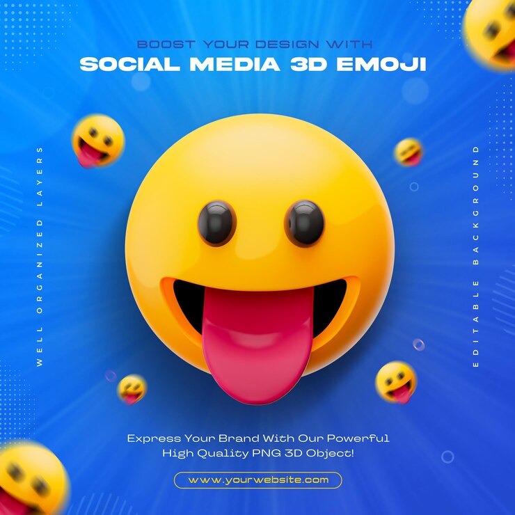PSD grátis smile emoji icon isolado ilustração de renderização 3d