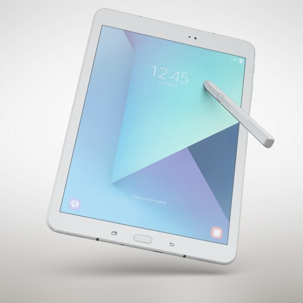 PSD grátis tablet mock up projeto
