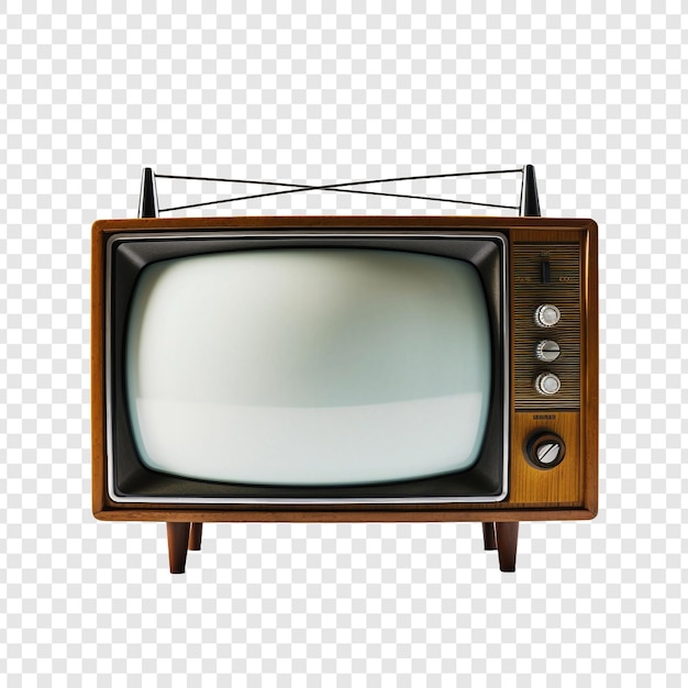 PSD grátis televisão isolada em fundo transparente
