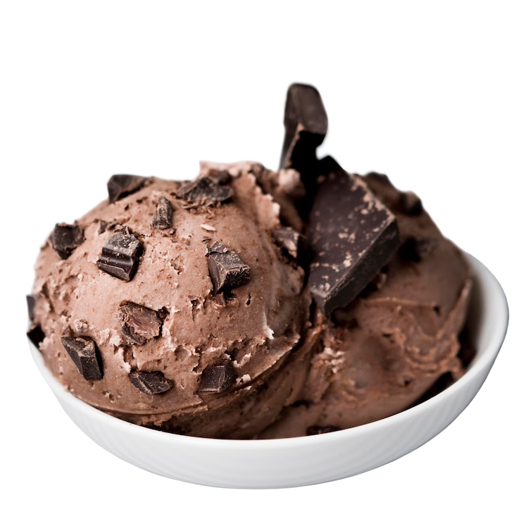 PSD grátis um zoom no delicioso gelado.