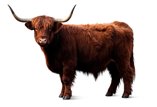 Uma bela foto de vaca.