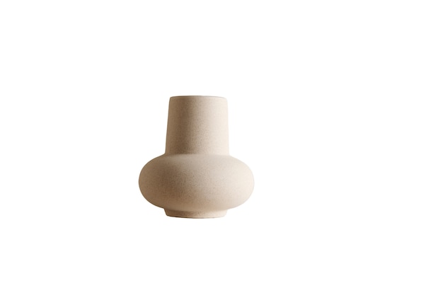 Vaso moderno com estética suave