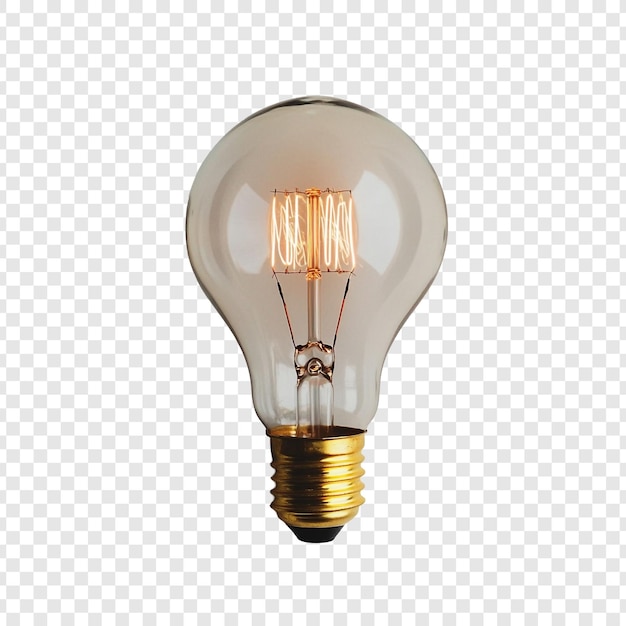 Vintage Edison Bulb Glowing Filament Luz quente Iluminação de vidro Design retrô Decoração de casa Energia Ideia Inspiração Energia Brilhante Inovação Eletricidade