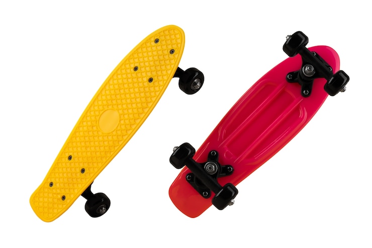 PSD grátis vista do skate
