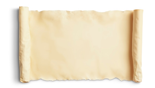Parchment paper isolated