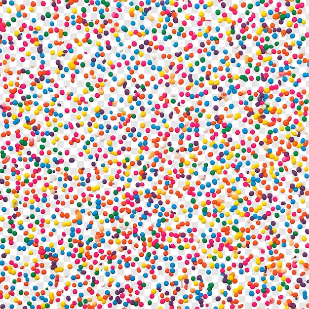 rainbow sprinkles confetti background