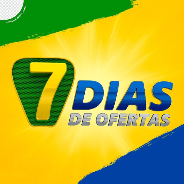 PSD 01 7 dias de oferta