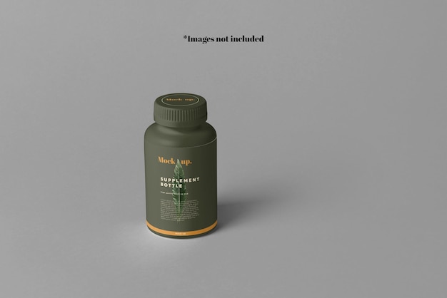 02_Flasche für Ergänzungsmittel Jar amp Box Mockup 6_Jar amp Box