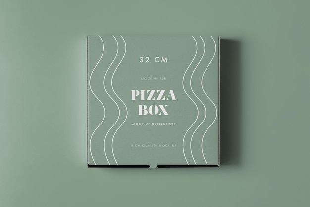 03_32 Maquette De Boîte à Pizza