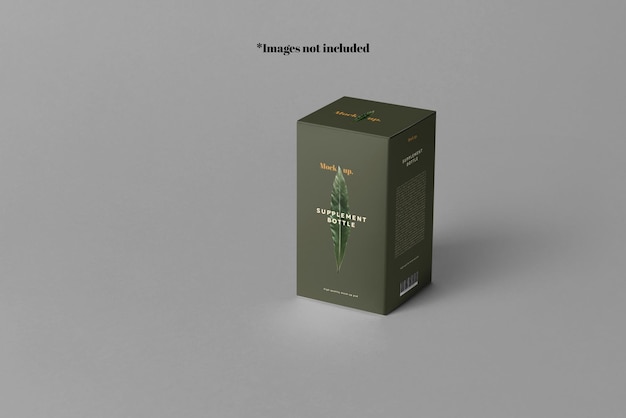 03 Frasco de suplemento Jar amp Box Mockup 6_Jar amp Box