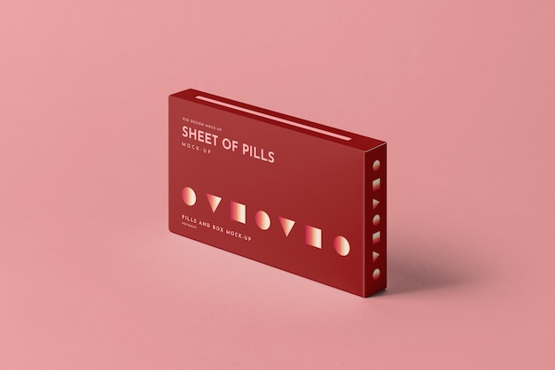 04_pills box mockup 3 (modelo de caixa de comprimidos)