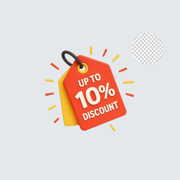 Hasta 10 de descuento en la etiqueta de venta