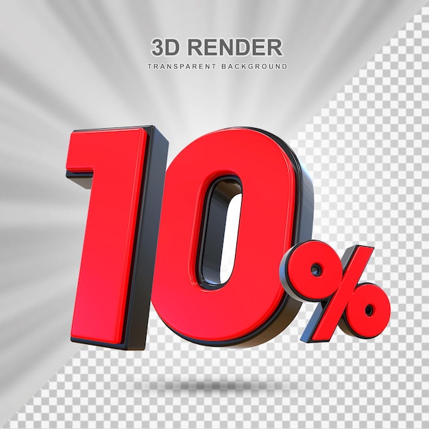 10% di sconto sul Black Friday numero 3D
