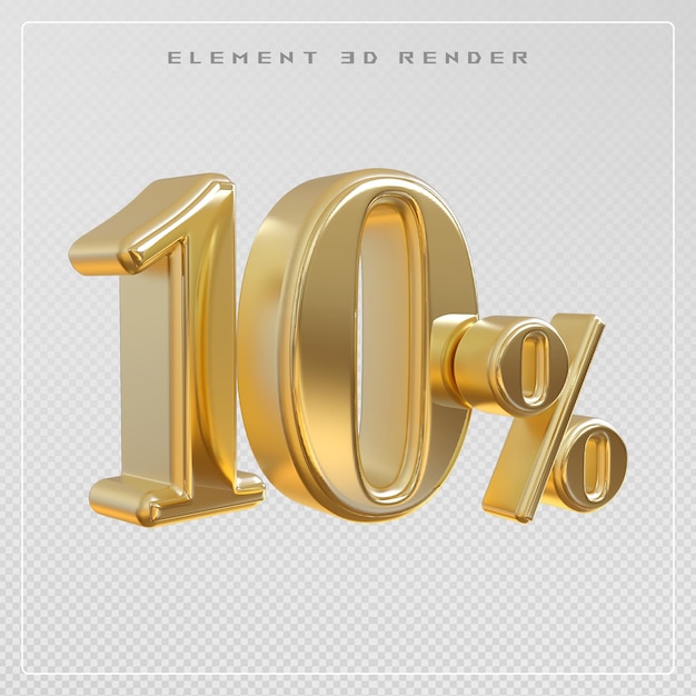 10 Prozent Rabatt