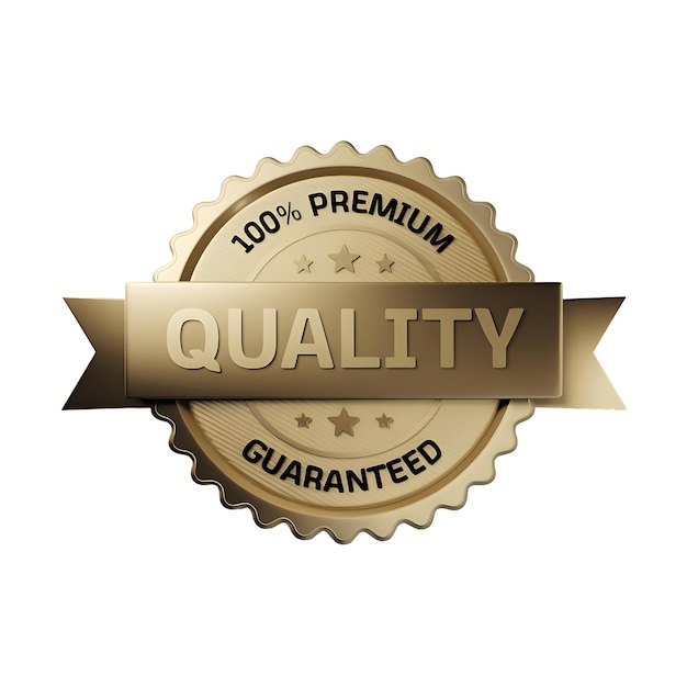 100 badge de qualité garantie premium