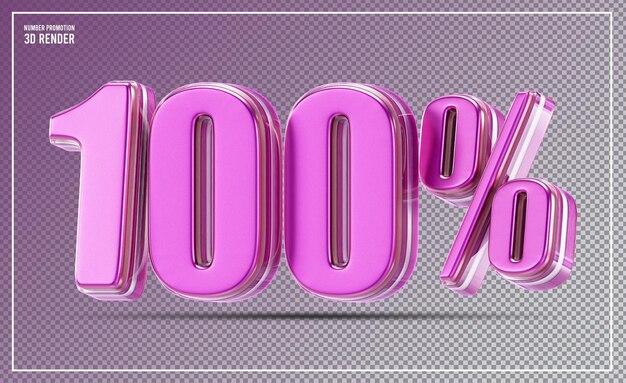 El 100 por ciento de descuento en la promoción