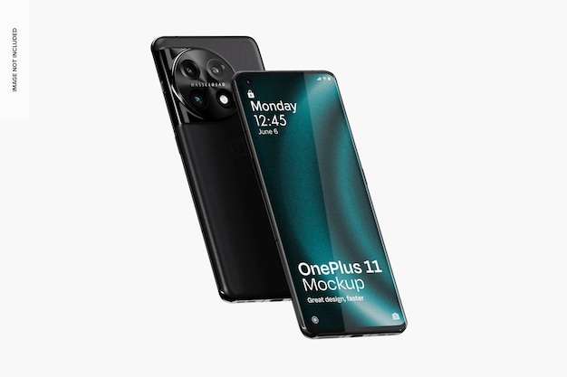 PSD 11 mockup do oneplus flutuante 02